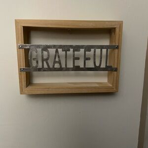 Grateful Wall, wood and aluminum wall art